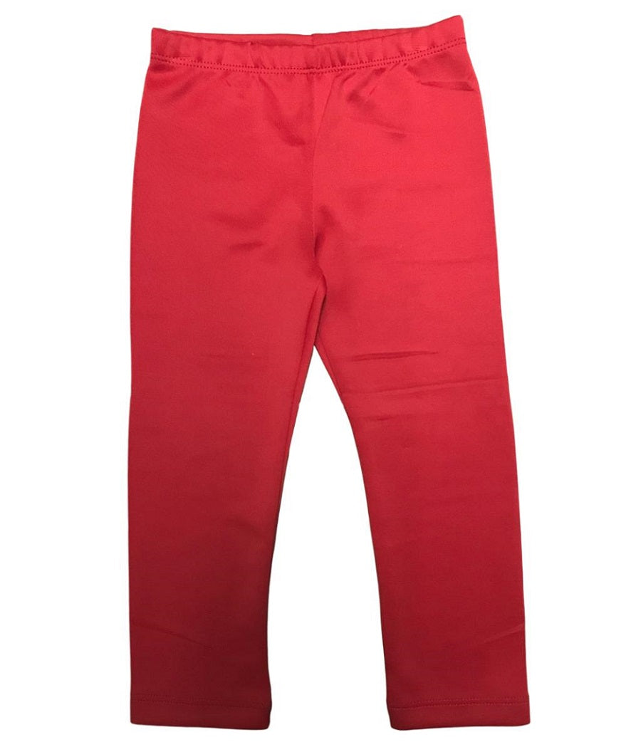 Unik Girl Polyester Leggings - Polyester Fabric, Solid Color, Girls Leggings, Sizes 2-12 (1 Piece)