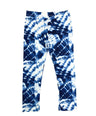 Unik Girl Cotton Print Legging Cotton Spandex Fabric - Tie Dye Rainbow, Grey Glitter, Galaxy, Girls Leggings, 2-12 (1 Pair)