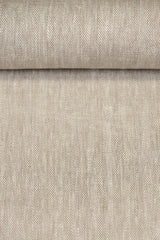 1 Yard Linen Novelty Herringbone Yarn-Dyed Fabric Buff Color 54” Width