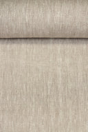 1 yarda de lino color beige novedoso en espiga teñido en hilo, tela de peso medio, ancho de 54 pulgadas