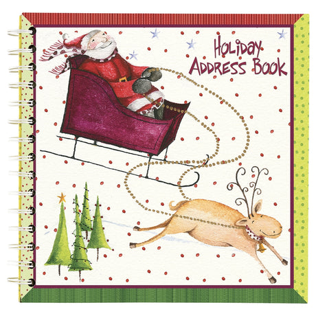 Christmas Address Book (1 PC)