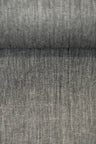 1 Yard Charcoal Linen Novelty Herringbone Yarn-Dyed Fabric Midweight 54 Inch Width