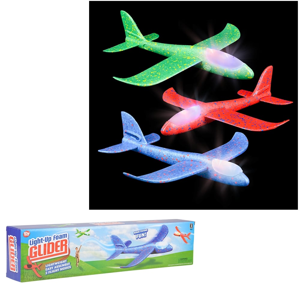 Light-Up Foam Glider 18"