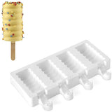 Silikomart Mini Tango Easy Cream Silicone Mold, 4 Cavities