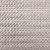Geo Fabric Cotton Polyester Fabric - Embossed Geometric Design, Beige, 58" Width (1 Yard)