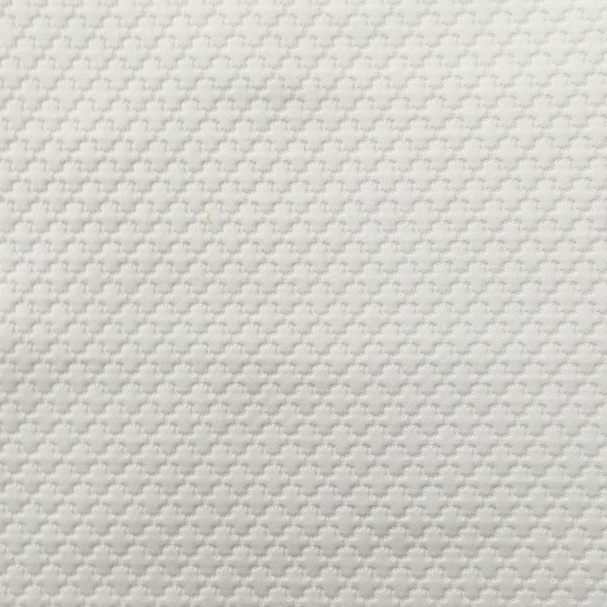 Geo Fabric Cotton Polyester Fabric - Embossed Geometric Design, Beige, 58" Width (1 Yard)