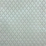 Geo Fabric Cotton Polyester Fabric - Embossed Geometric Design, Beige, 58" Width (1 Yard)