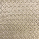 Geo Fabric Cotton Polyester Fabric - Embossed Geometric Design, Beige, 58" Width (1 Yard)