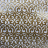 Georgia Damask Cut Velvet Fabric - Beige, Mimosa, Turquoise, Royal, Gray, 56" Width (1 Yard)