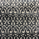 Georgia Damask Cut Velvet Fabric - Beige, Mimosa, Turquoise, Royal, Gray, 56" Width (1 Yard)