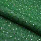 Sequin Mesh Stretch Fabric