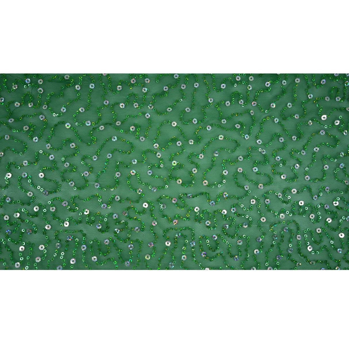 Sequin Mesh Stretch Fabric