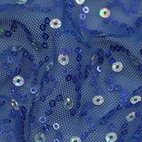 Sequin Mesh Stretch Fabric