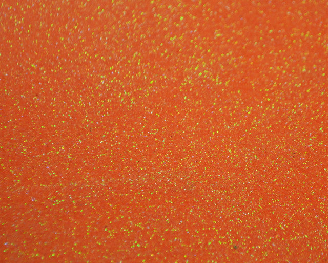 8" × 11.5" Orange Glitter Foam Sheets - Pack of 20 Glitter Foam Sheets