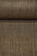 1 Yard Linen Novelty Herringbone Yarn Dyed Fabric Henna Color 54" Width