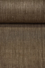 1 Yard Linen Novelty Herringbone Yarn Dyed Fabric Henna Color 54" Width