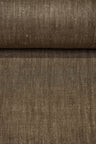 1 Yard Henna Linen Novelty Herringbone Yarn-Dyed Fabric Midweight 54 Inch Width