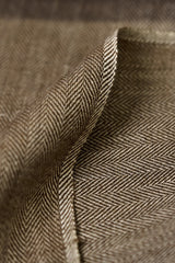 Linen Herringbone Yarn-Dyed Swatch