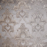 Giovani Damask Polyester Fabric - Elegant Traditional Damask, 55" Width (1 Yard)