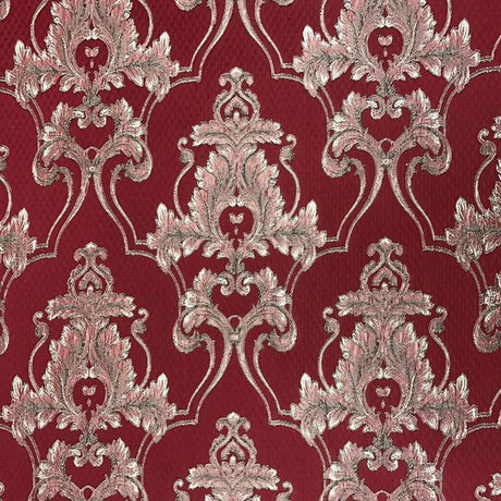 Giovani Damask Polyester Fabric - Elegant Traditional Damask, 55" Width (1 Yard)