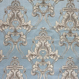 Giovani Damask Polyester Fabric - Elegant Traditional Damask, 55" Width (1 Yard)