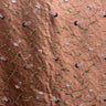 Giza Silk Fabric - Floral Embroidered, 54" Width (1 Yard)