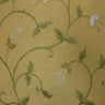 Giza Silk Fabric - Floral Embroidered, 54" Width (1 Yard)