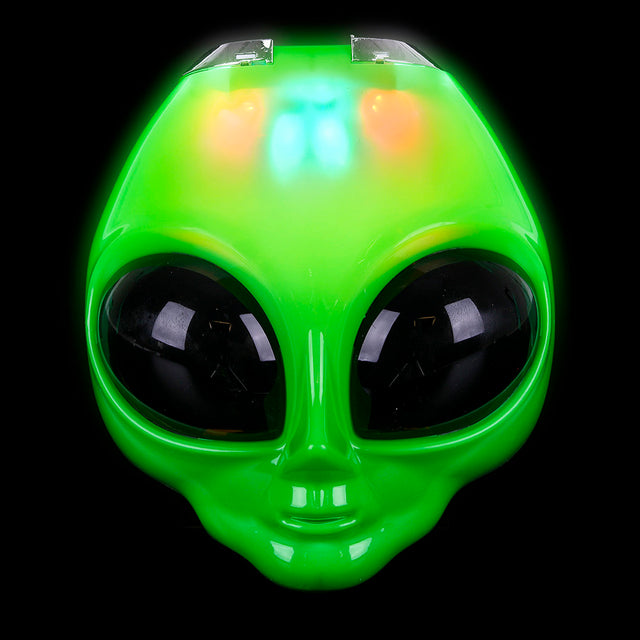 Light-Up Alien Mask 8"