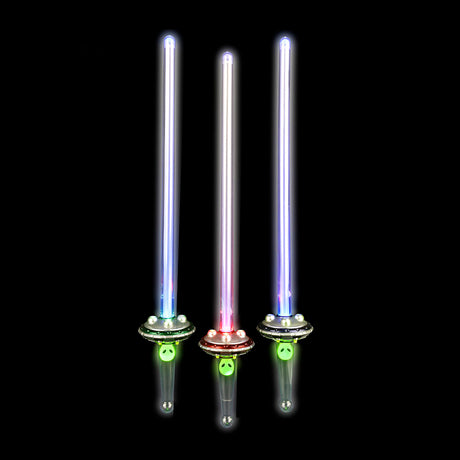 Light-Up Alien UFO Sword 26"