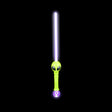 Alien Magic Ball Sword 30"