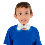 Light-Up Silver Sequin Bowtie