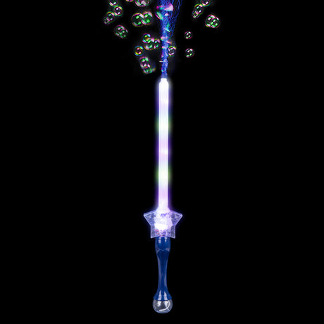 Light-Up Star Bubble Sword (1 PC)