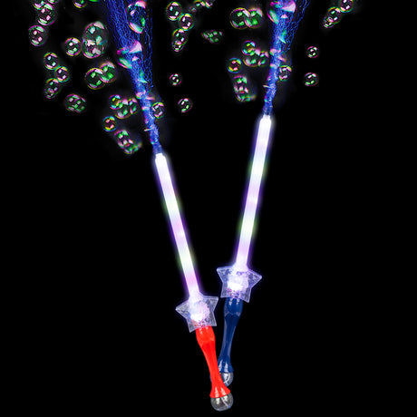 Light-Up Star Bubble Sword (1 PC)