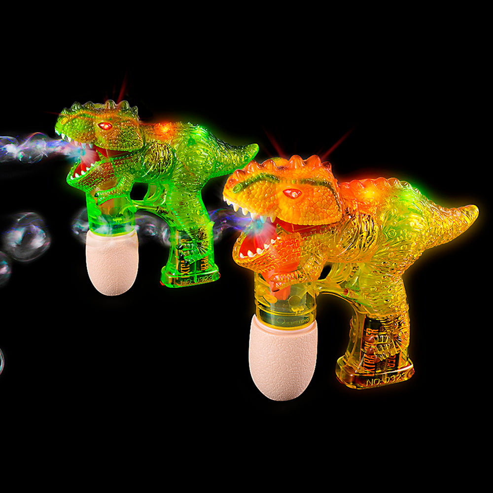 Light-Up T-Rex Bubble Blaster