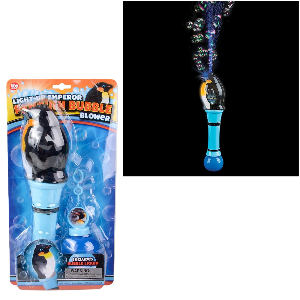 Light-Up Bubble Blower Emperor Penguin (1 PC)