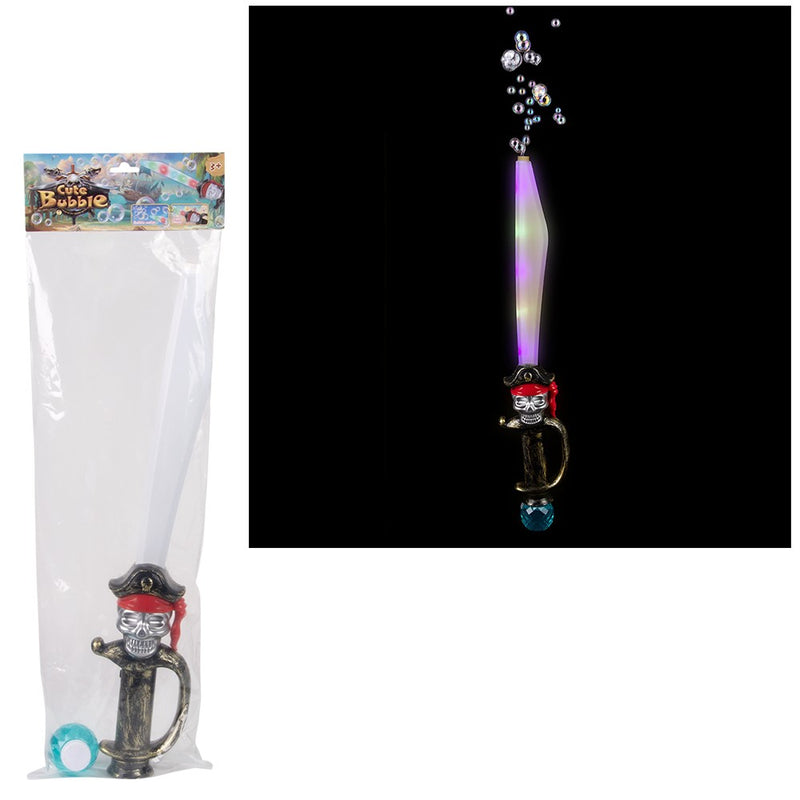 Pirate Bubble Sword With Sound 22"