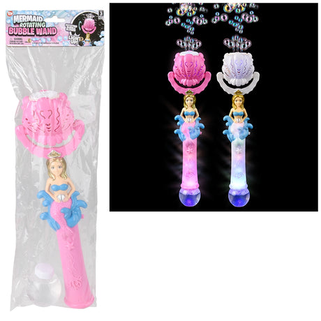 Mermaid Rotating Bubble Wand