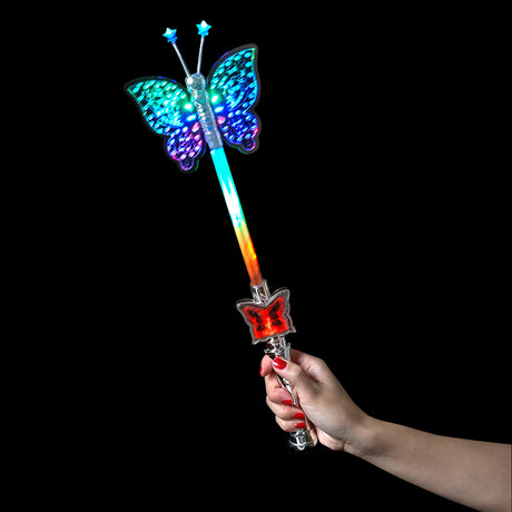Light-Up Butterfly Baton 16"