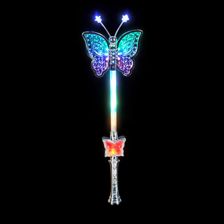 Light-Up Butterfly Baton 16"