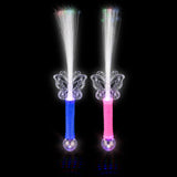 Light-Up Butterfly Fiber Wand (1 DZ)
