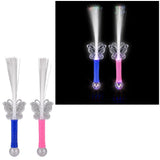 Light-Up Butterfly Fiber Wand (1 DZ)