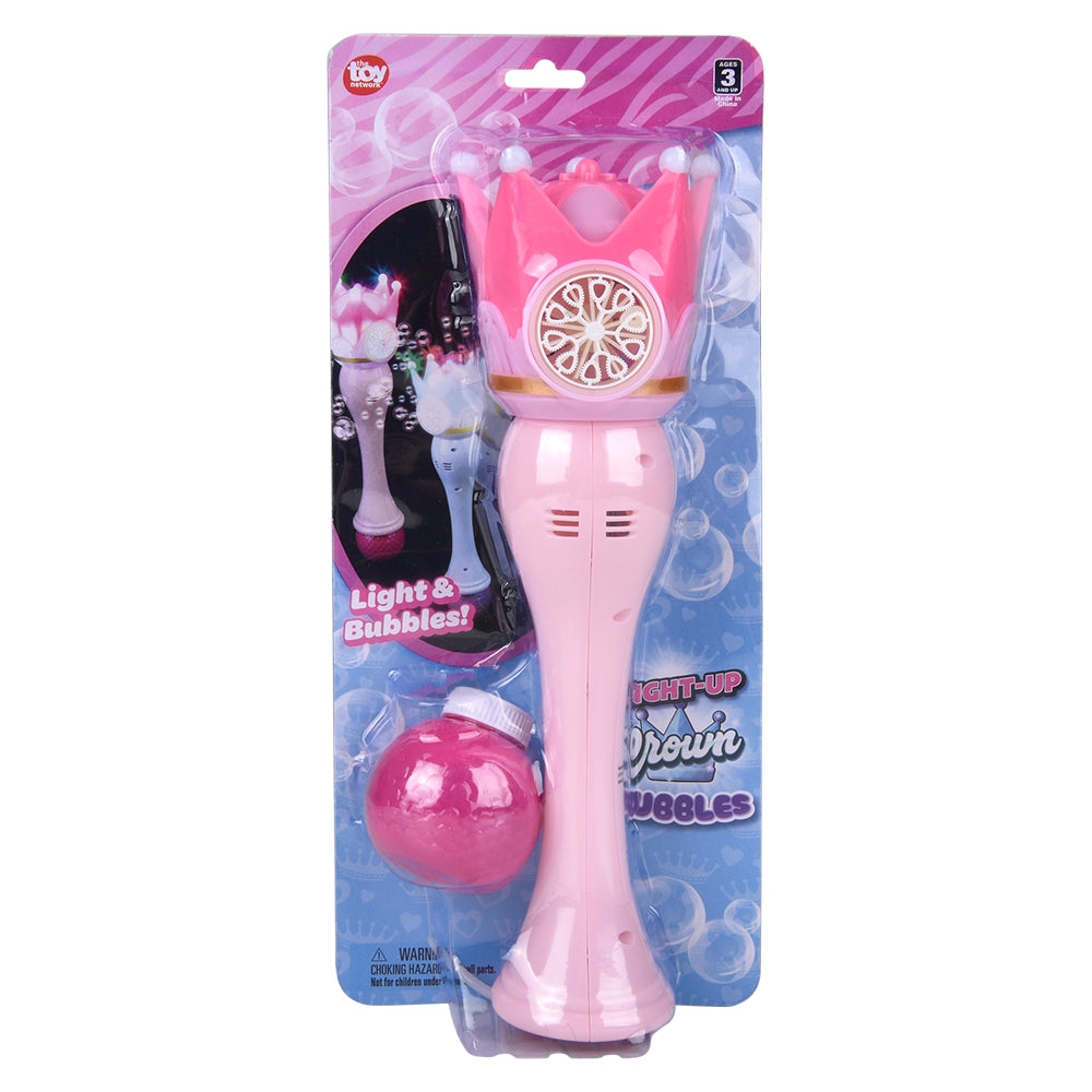 Light-Up Crown Bubble Wand (1 PC)