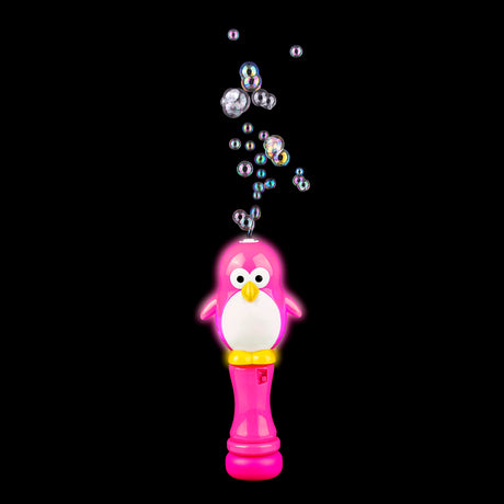 Light-Up Bubble Wand Penguin (1 PC)