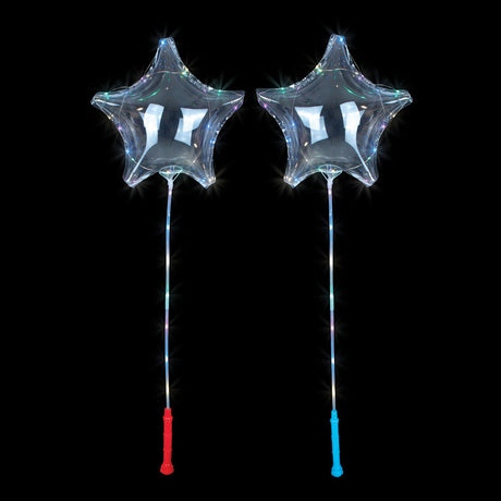 Light-Up Star Balloon Wand 16.5"