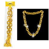 Light-Up Big Chain Gold Necklace