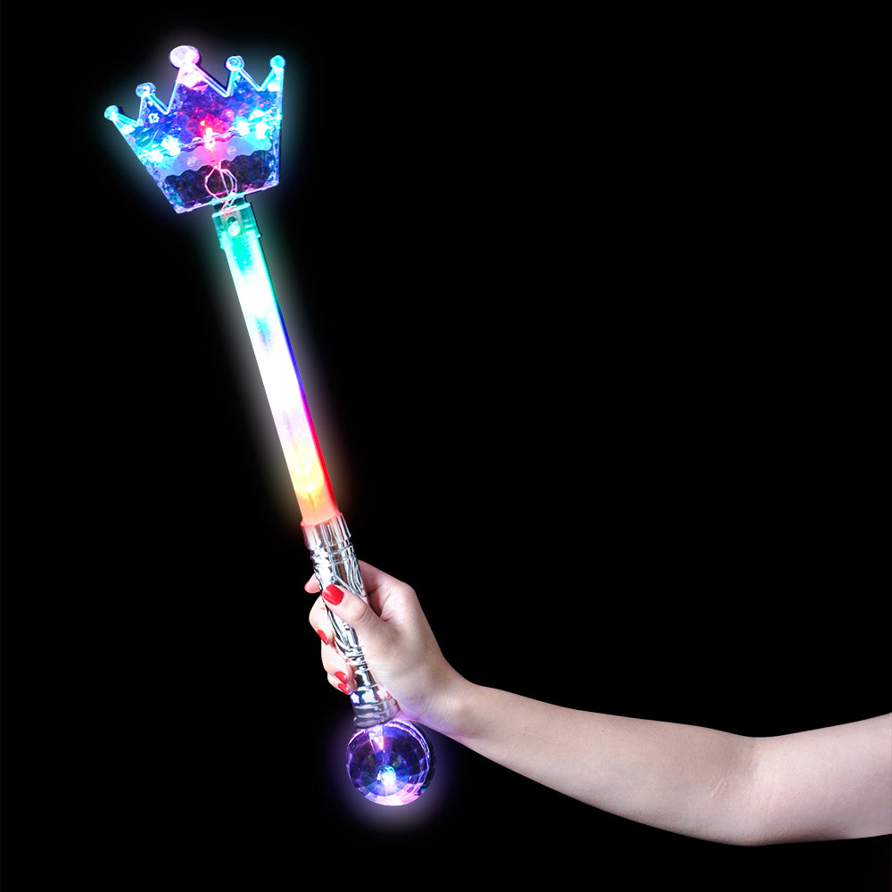 Light-Up Crown Magic Wand (1 PC)