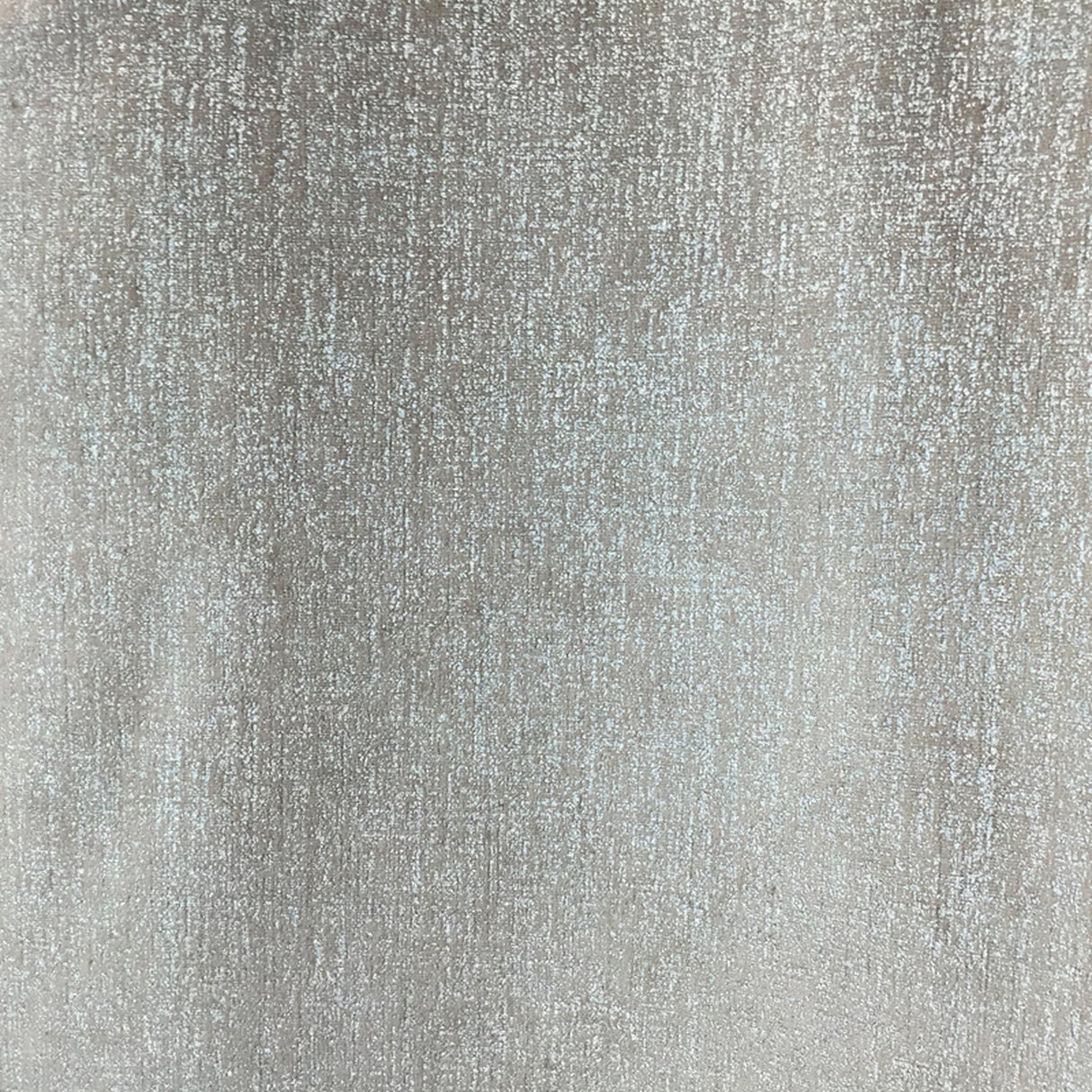 Glen Solid Metallic Velvet Fabric - White Solid Foil Print, 55" Width (1 Yard)