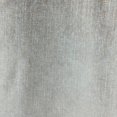 Glen Solid Metallic Velvet Fabric - White Solid Foil Print, 55" Width (1 Yard)