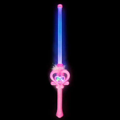 Light-Up Princess Feather Wand (1 DZ)