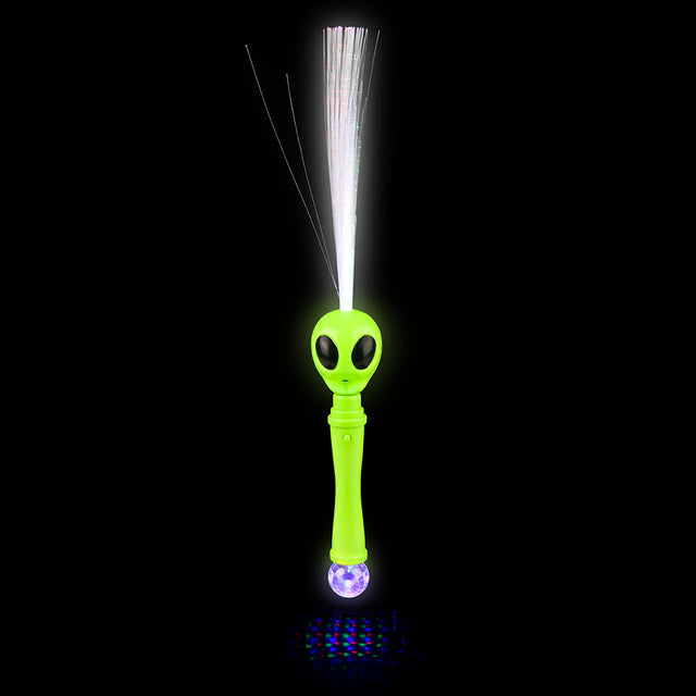 Alien Fiber Optic Magic Ball Wand (1 DZ)